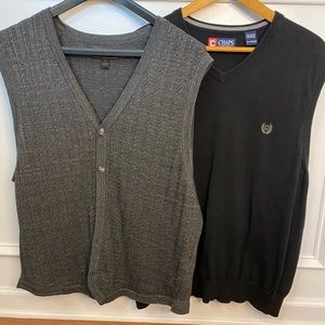 Two Mens Sweater Vest